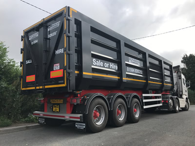 Accordian style Tipper Trailers from Rothdean