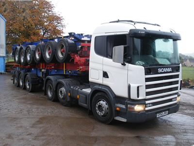 Exporting trucks and trailers from Rothdean UK