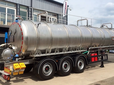Vacuum Tanker Trailers from Rothdean