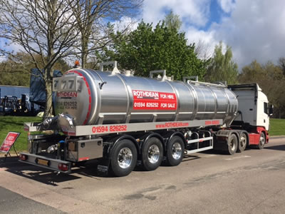 Vacuum Tanker Trailers from Rothdean