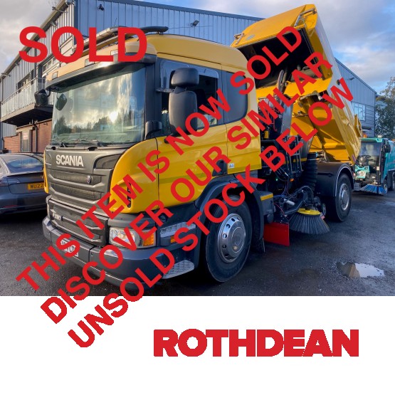 2015 SCANIA P320 ROAD SWEEPER in Truck Mounted Sweepers