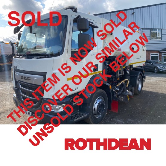 2018 DAF LF230 ROAD SWEEPER in Truck Mounted Sweepers