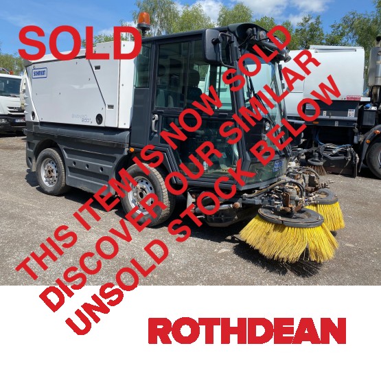 2018 SCHMIDT SWINGO 200+ ROAD SWEEPER in Compact Sweepers