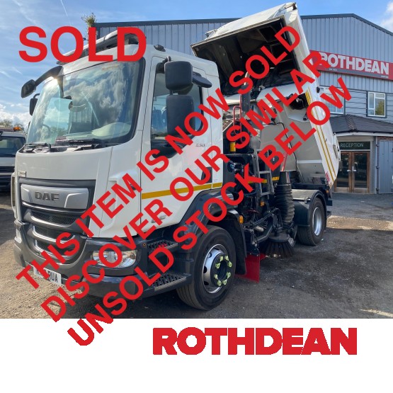 2018 DAF LF55-230 ROAD SWEEPER in Truck Mounted Sweepers