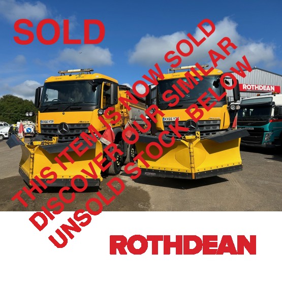 2016 MERCEDES AROCS 4143 in Gritters