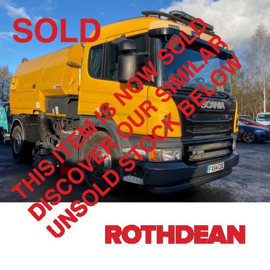 2015 SCANIA P320 ROAD SWEEPER in Truck Mounted Sweepers
