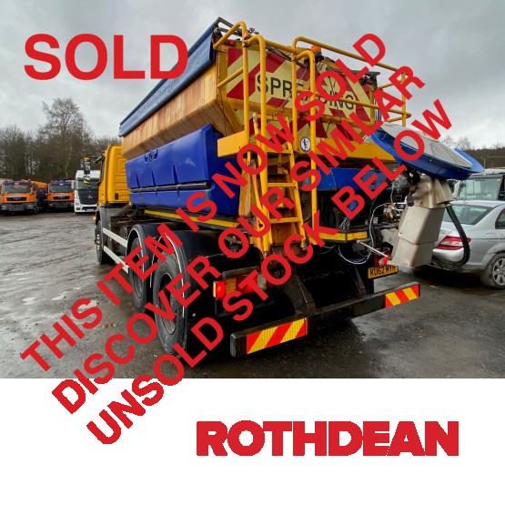 2012 MERCEDES 2629 AXOR GRITTER in Gritters
