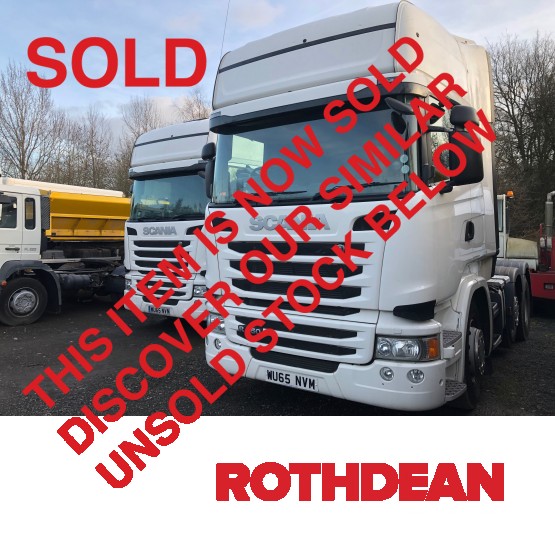 2015 SCANIA R450 EURO 6 in 6x2 Tractor Units