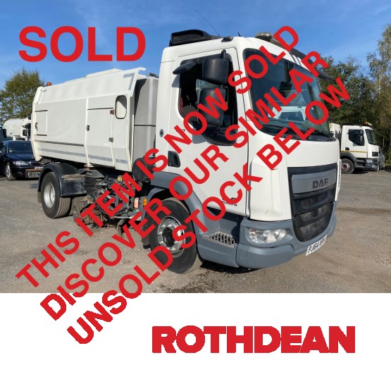 2015 DAF LF180 ROAD SWEEPER in Truck Mounted Sweepers