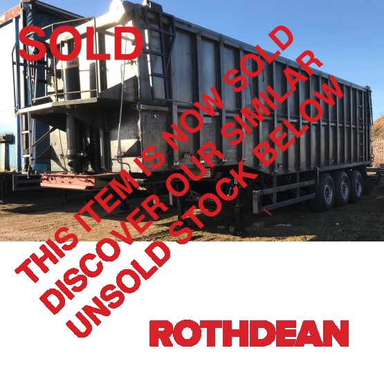 2020 Rothdean 75yd SAF DISC STEP in Tipper Trailers Trailers