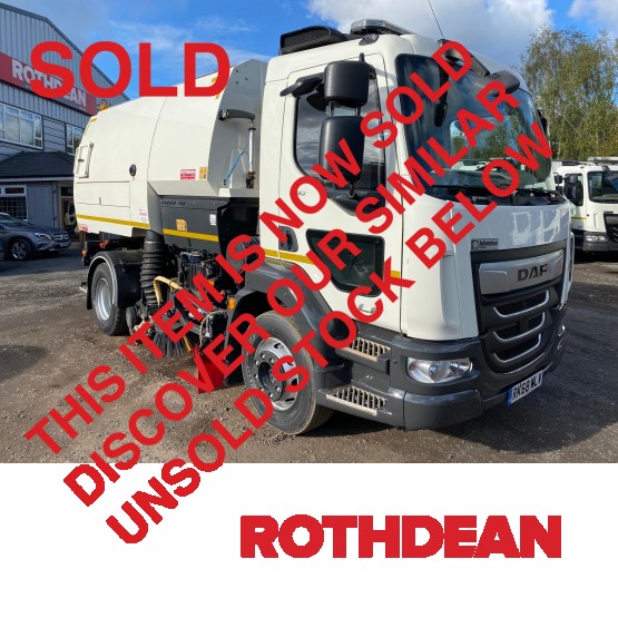 2018 DAF LF230 ROAD SWEEPER in Truck Mounted Sweepers