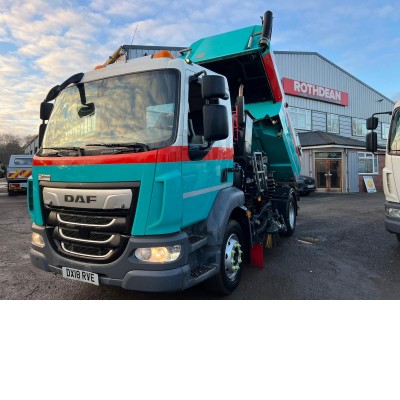 2018 DAF LF230 ROAD SWEEPER