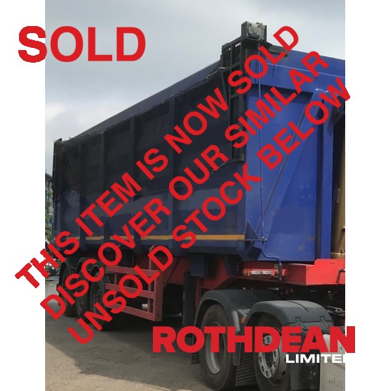 2018 Rothdean 70yd SAF DISC STRAIGHT in Tipper Trailers Trailers