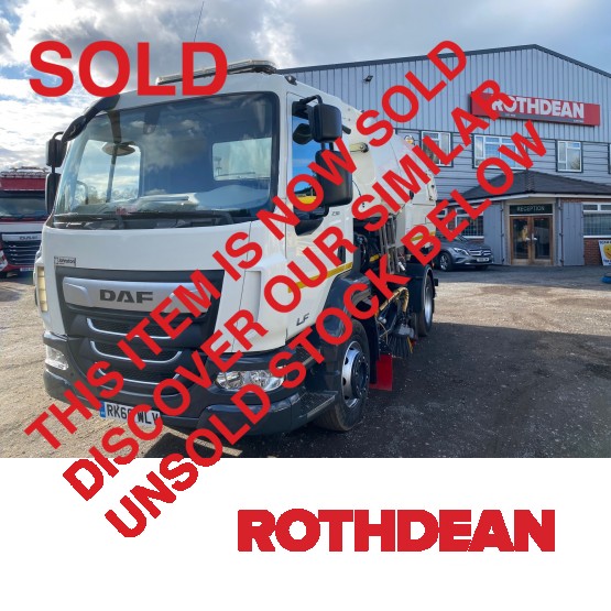 2018 DAF LF230 ROAD SWEEPER in Truck Mounted Sweepers