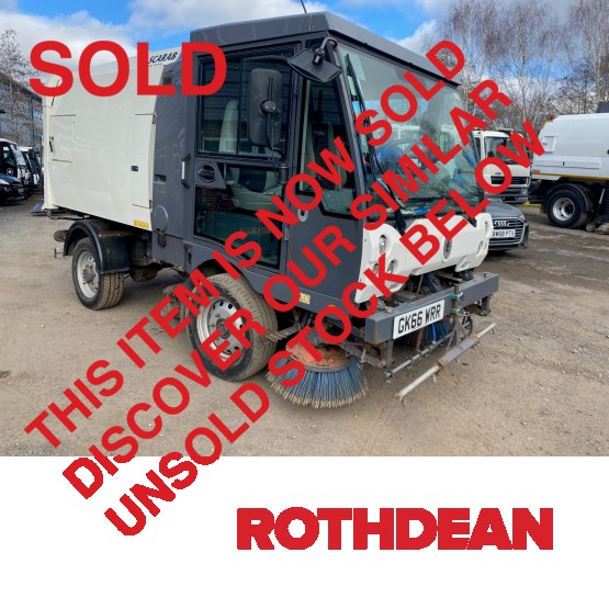 2016 SCARAB M25H ROAD SWEEPER in Compact Sweepers