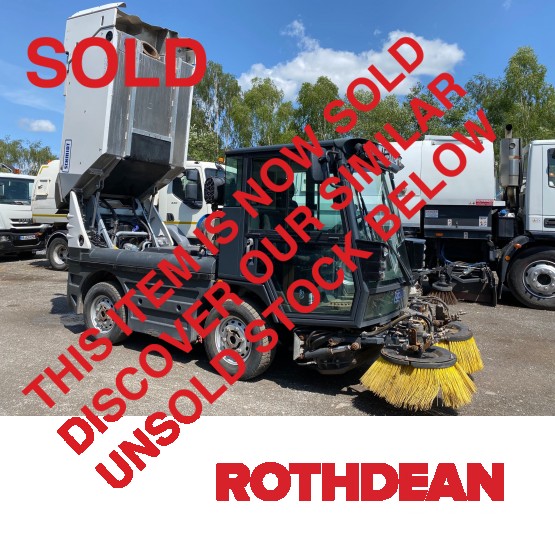2018 SCHMIDT SWINGO 200+ ROAD SWEEPER in Compact Sweepers