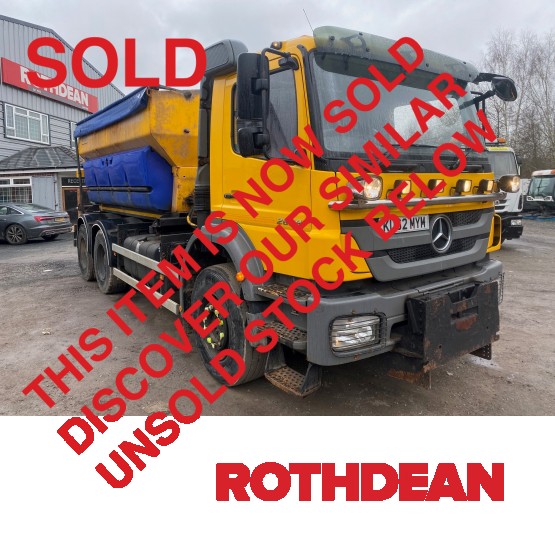 2012 MERCEDES AXOR 2629 BLUETEC 5 in Gritters