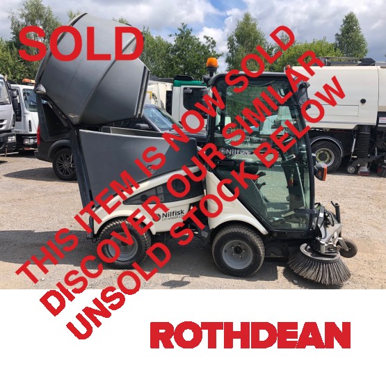 2014 NILFISK CITY RANGER CR2250 in Compact Sweepers