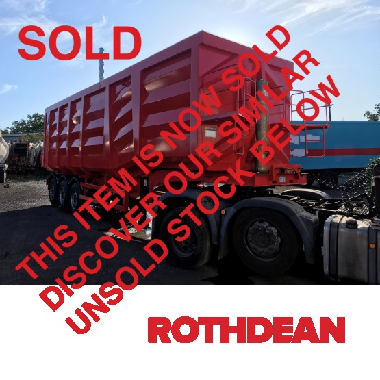 2021 Rothdean 78yd SAF DISC STEP in Tipper Trailers Trailers