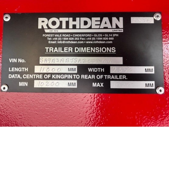 2025 Rothdean BULK TIPPER in Tipper Trailers Trailers