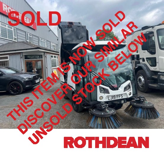 2019 JOHNSTON C202 ROAD SWEEPER in Compact Sweepers