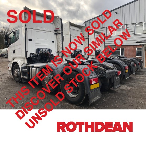 2015 SCANIA R450 EURO 6 in 6x2 Tractor Units