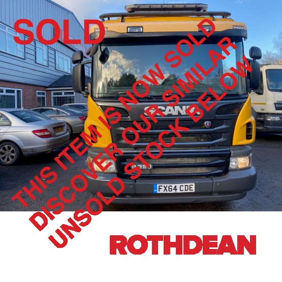 2015 SCANIA P320 ROAD SWEEPER in Truck Mounted Sweepers