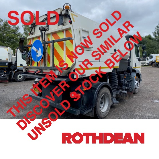 2015 DAF LF220 ROAD SWEEPER in Truck Mounted Sweepers