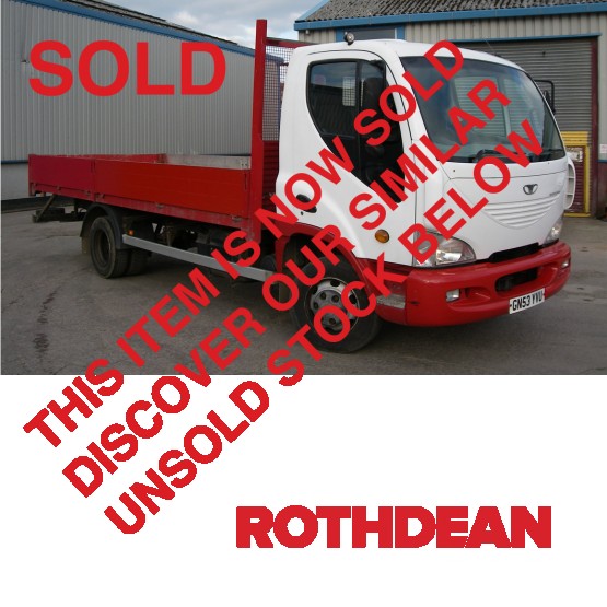 2003 DAEWOO AVIA D75 - EURO 3 in Flatbed/Beavertail Rigid Vehicles