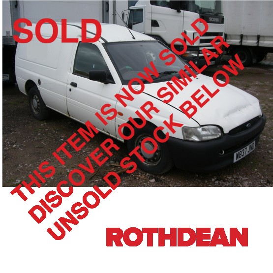 2000 FORD ESCORT 55 in Cars and Light Vans Rigid