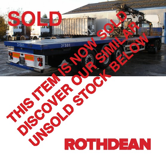 0 Crane Freuhauf BRICK TRAILER in Other Trailers