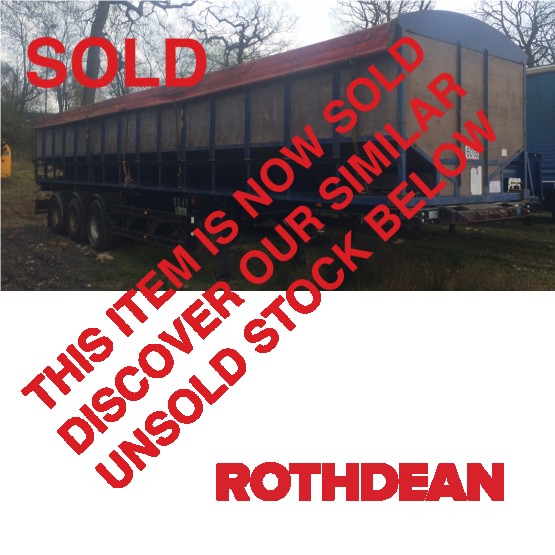 1996 SDC FIXED SKEL C/W POTATO BULKER in Skeletal Trailers Trailers