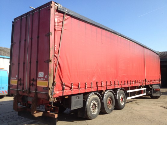 2002 SDC STRAIGHT in Curtain Siders Trailers
