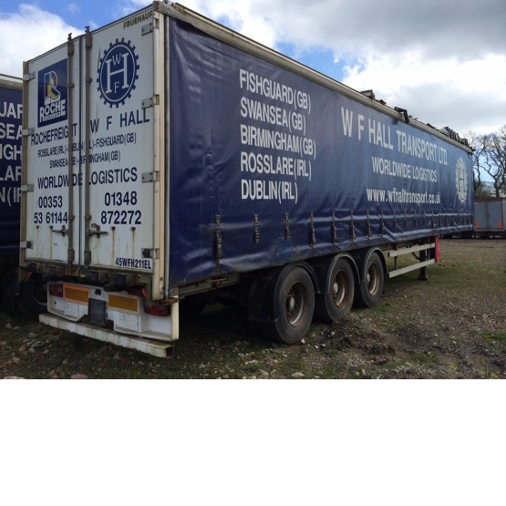 2004 Crane Freuhauf STRAIGHT FRAME in Curtain Siders Trailers