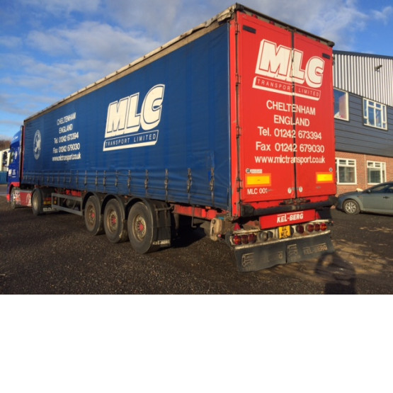 2002 KELBERG STRAIGHT in Curtain Siders Trailers