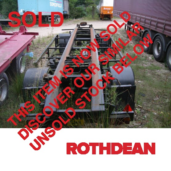 1984 YORK DRAWBAR DEMOUNTABLE in Other Trailers