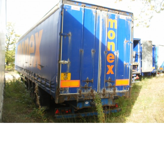 2001 SDC STRAIGHT in Curtain Siders Trailers