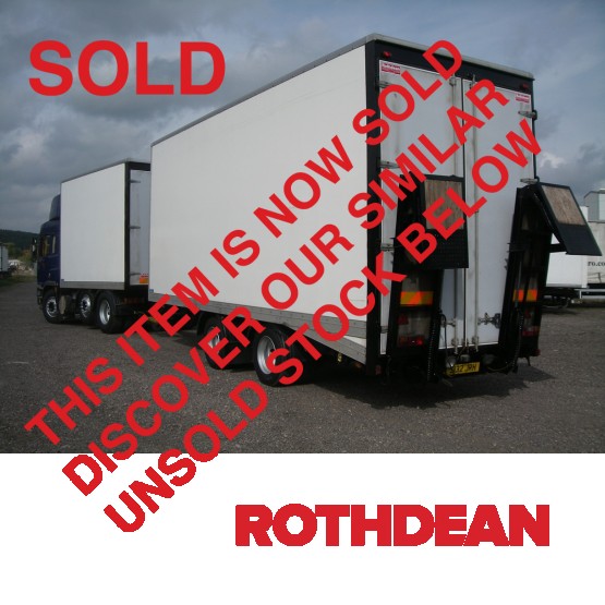 1999 VBG COUPLING DRAWBAR BEAVERTAIL BOX in Box Trailers Trailers