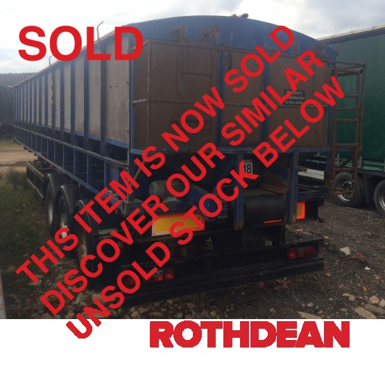 1996 SDC FIXED SKEL C/W POTATO BULKER in Skeletal Trailers Trailers