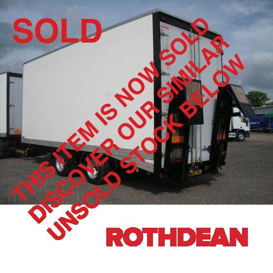 1999 VBG COUPLING DRAWBAR BEAVERTAIL BOX in Box Trailers Trailers