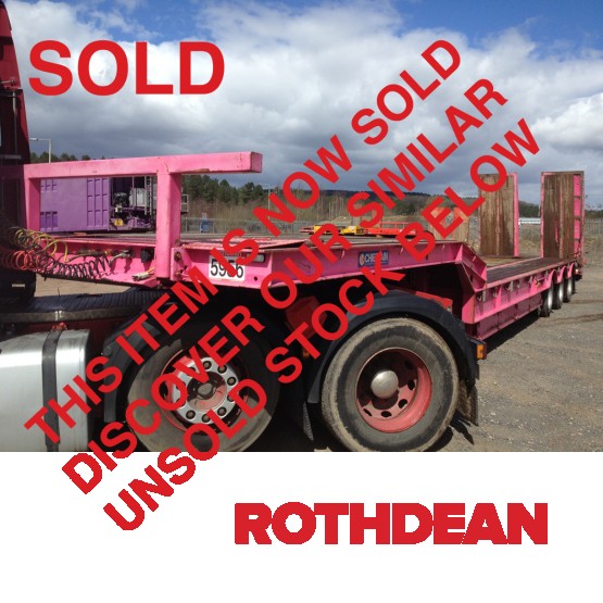 2007 CHIEFTAIN STEP FRAME LOW LOADER  in Lowloaders Trailers