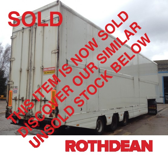 2004 Don Bur STEP FRAME BOX in Box Trailers Trailers