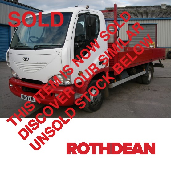 2003 DAEWOO AVIA D75 - EURO 3 in Flatbed/Beavertail Rigid Vehicles