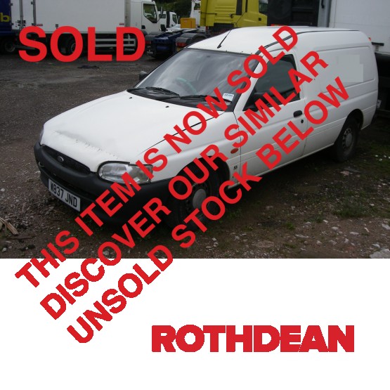 2000 FORD ESCORT 55 in Cars and Light Vans Rigid