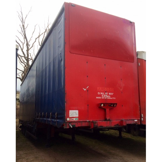 2003 CORUS DOUBLE DECK in Curtain Siders Trailers