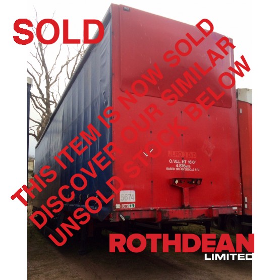 2003 CORUS DOUBLE DECK in Curtain Siders Trailers