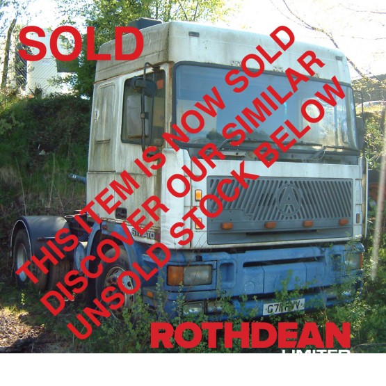 1990 SEDDON ATKINSON 1740C STRATO CRUISER in 4x2 Tractor Units