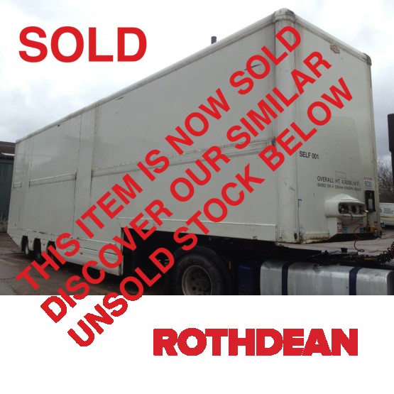 2004 Don Bur STEP FRAME BOX in Box Trailers Trailers