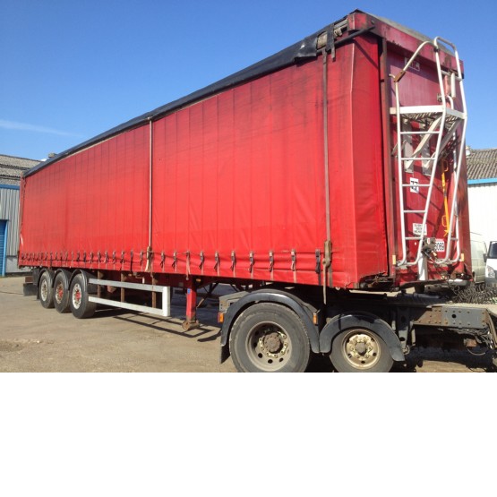 2002 SDC STRAIGHT in Curtain Siders Trailers