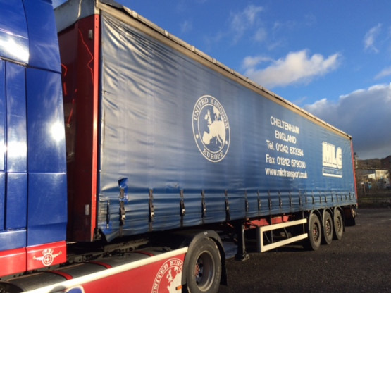 2002 KELBERG STRAIGHT in Curtain Siders Trailers